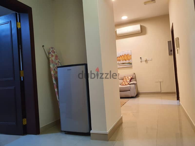 Furnsihed two bedroom apartment with sittingroom شقة غرفتين وصاله 0