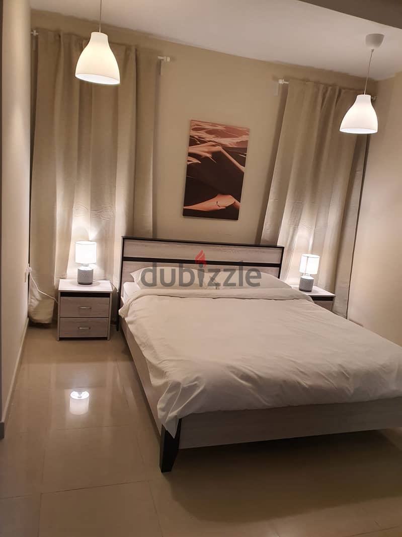 Furnsihed two bedroom apartment with sittingroom شقة غرفتين وصاله 6