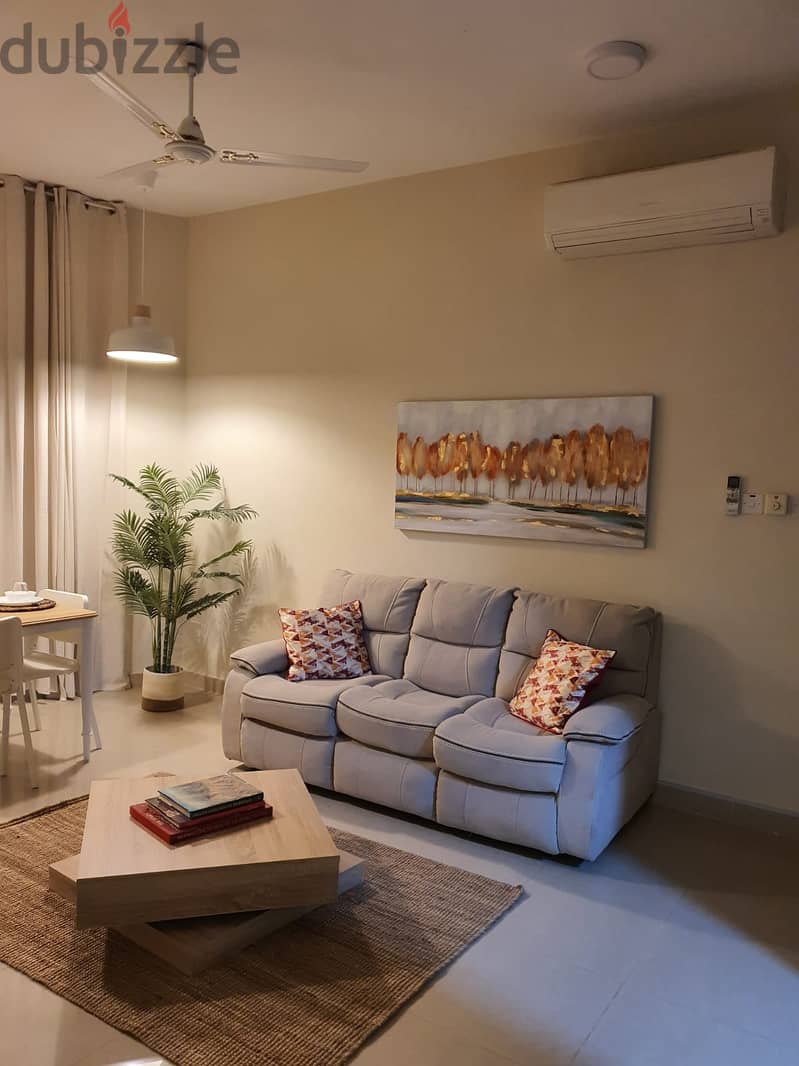 Furnsihed two bedroom apartment with sittingroom شقة غرفتين وصاله 7