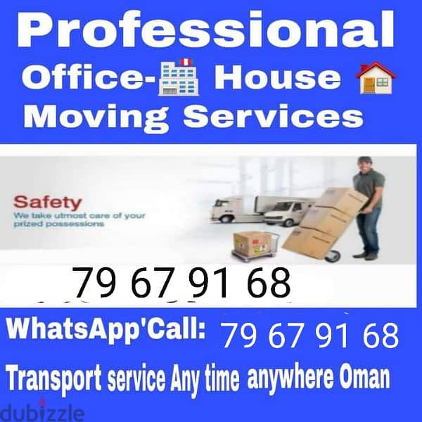 HOUSE MOVING & PACKING TRANSPORT SERVICE OMAN 0