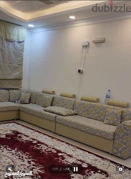 Furnsihed two bedroom apartment with sittingroom شقة غرفتين وصاله 6