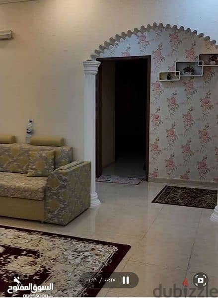 Furnsihed two bedroom apartment with sittingroom شقة غرفتين وصاله 10