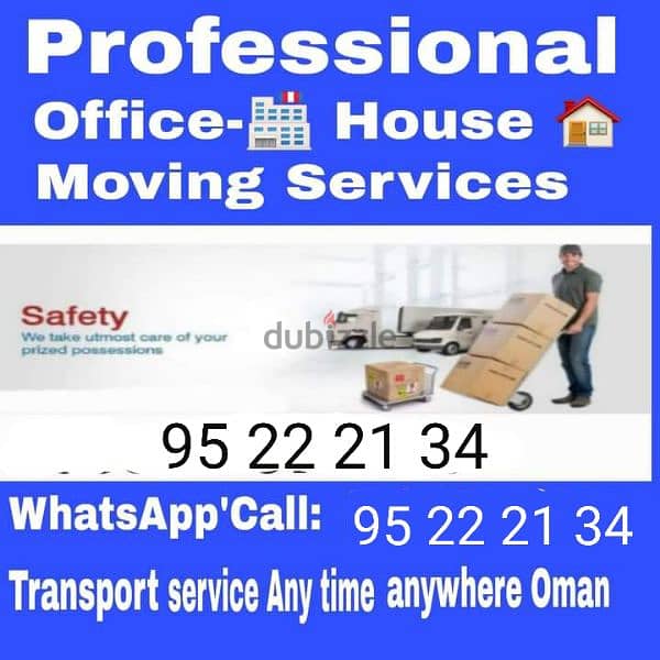 HOUSE MOVING & PACKING TRANSPORT SERVICE OMAN 0