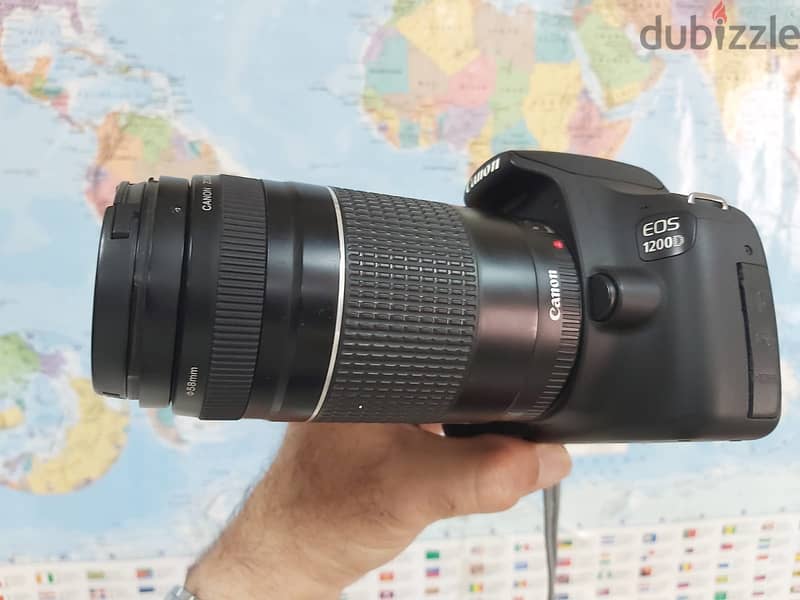 Very clean Canon EOS 1200 D with Powerful longrange Lens 0