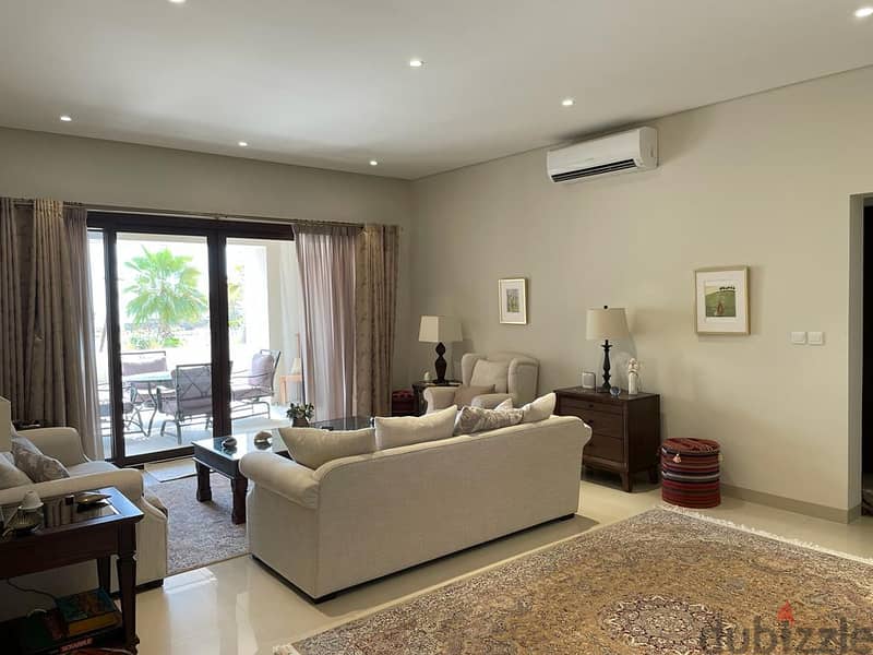 2 Bedroom Jebel Sifah Apartment Ground Floor with Patio 0