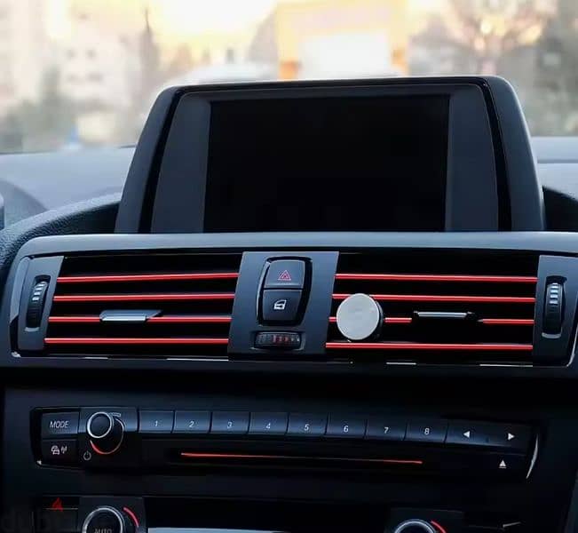 10 قطع لتزين مكيف السياره- 10pics of decorate for car ac 1