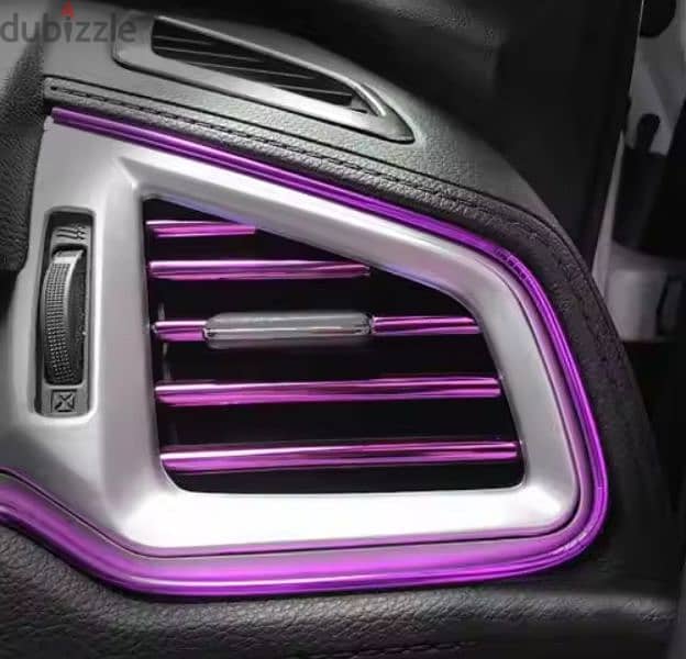 10 قطع لتزين مكيف السياره- 10pics of decorate for car ac 2