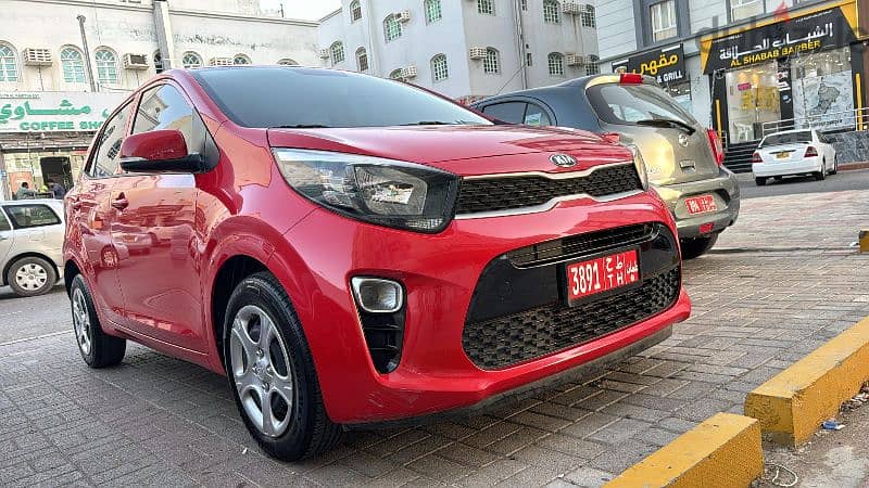 Kia Picanto 2020 Model for rent in Very good Condition بيكانتو للايجا 1