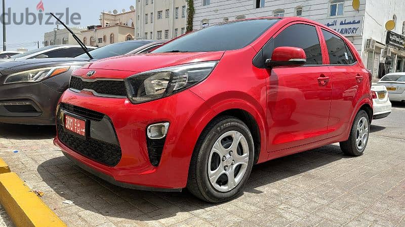 Kia Picanto 2020 Model for rent in Very good Condition بيكانتو للايجا 3