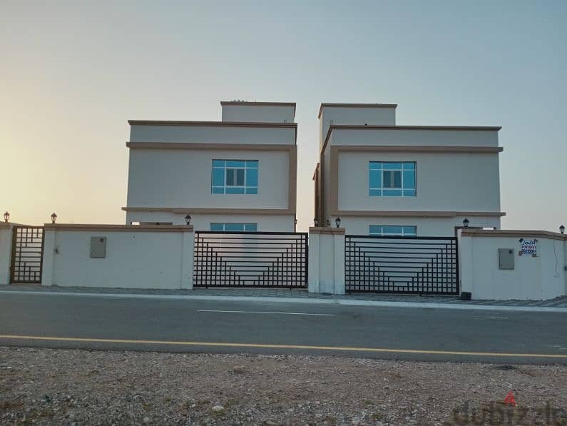 twin villas for sale in Al Amerat 0