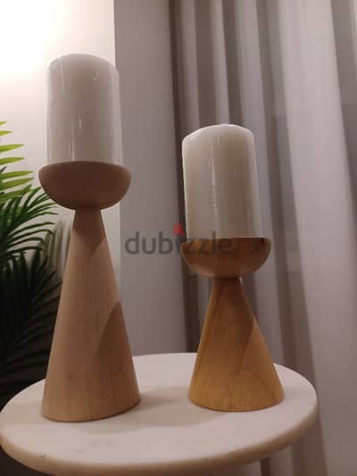 pair of nice candles