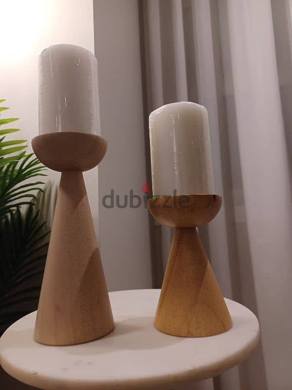 pair of nice candles 0