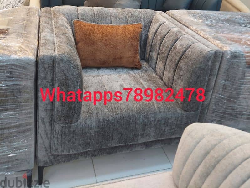 Brand New 5-Seater Sofa Set (3+1+1) – Only 155 Rial! 5