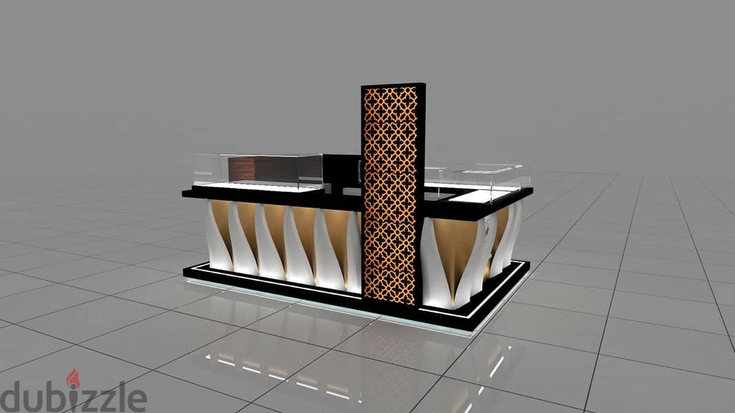 Luxury wooden kiosk for sale 0