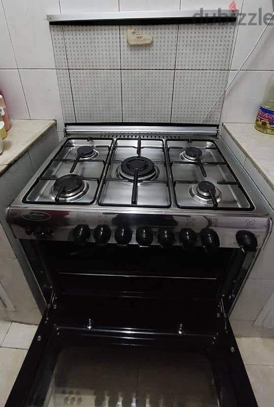 Prolux Cooking Range PDUG96S5 – 5 Burner, 90x60cm, Excellent Condition 0