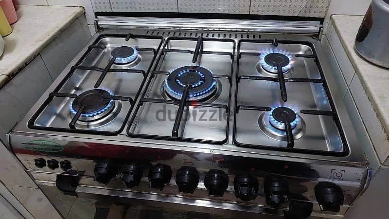 Prolux Cooking Range PDUG96S5 – 5 Burner, 90x60cm, Excellent Condition 3