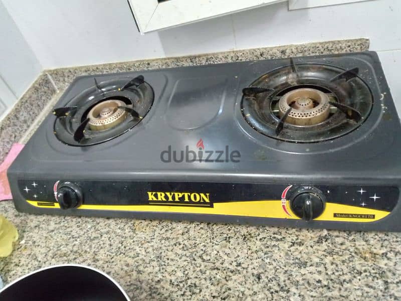 stainless gas stove with cylender 2