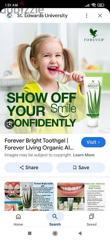 FOREVER ALOE TOOTHGEL 2