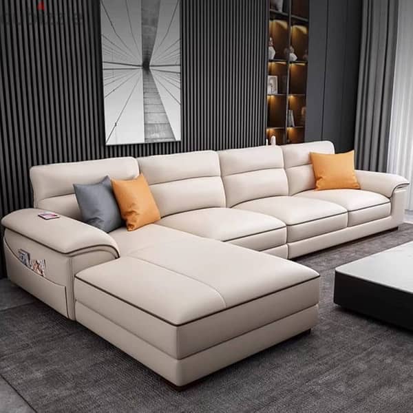 new model l shape sofa with bad 0