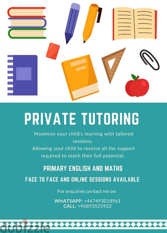 English & Maths Tutor (Online & Face2Face) 0