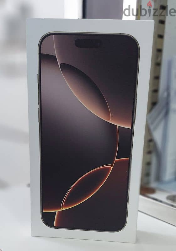 iphone 16 pro max 256gb desert brand new 1