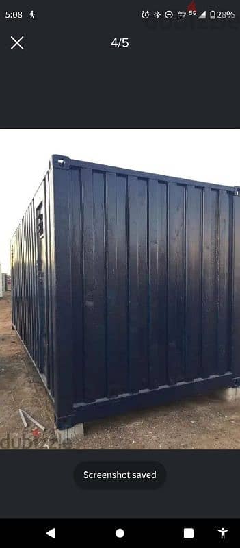 steel sandwich panel cabin, prefabricated porta cabins ,used container 5