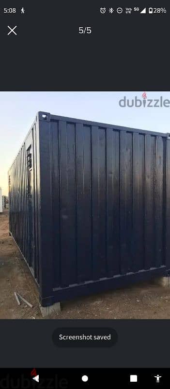 steel sandwich panel cabin, prefabricated porta cabins ,used container 6