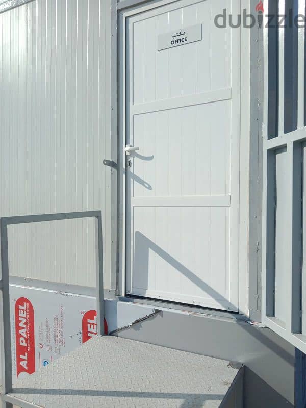 steel sandwich panel cabin, prefabricated porta cabins ,used container 14