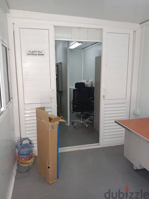 steel sandwich panel cabin, prefabricated porta cabins ,used container 16