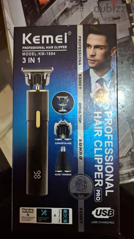 Trimmer , hair clipper ,  hair straighner  , nose trimmer 1