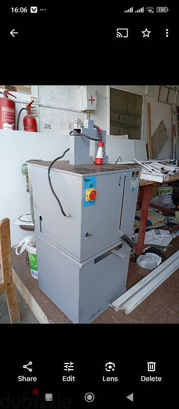 Aluminium cutting machine 0