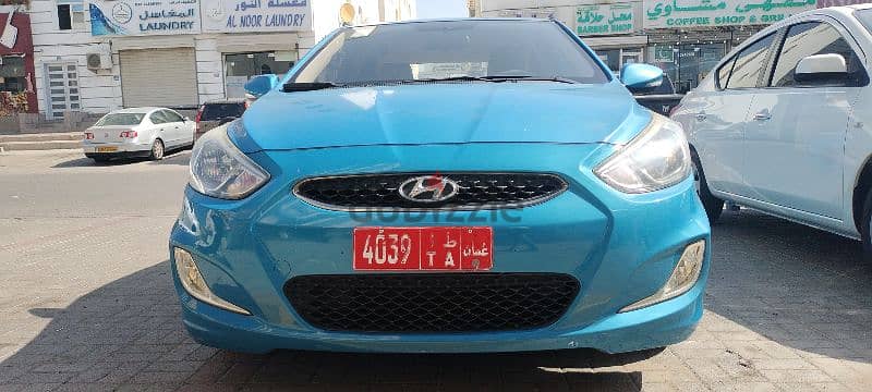 Hyundai Accent for Rent in Very good Conditionهايونداي  اكسنت للايجار 1