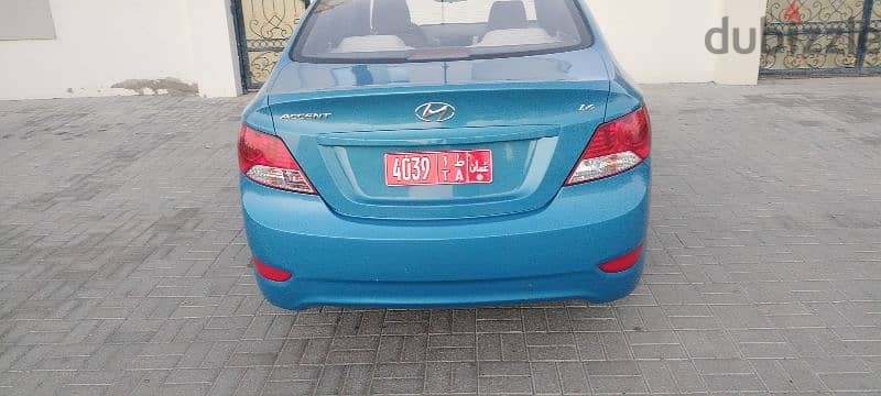 Hyundai Accent for Rent in Very good Conditionهايونداي  اكسنت للايجار 2