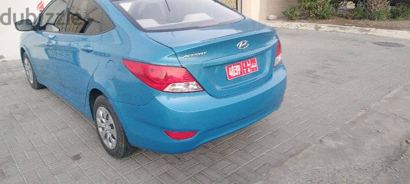 Hyundai Accent for Rent in Very good Conditionهايونداي  اكسنت للايجار 3