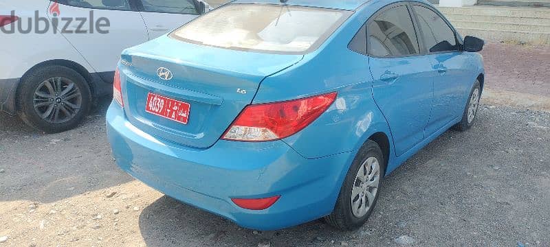 Hyundai Accent for Rent in Very good Conditionهايونداي  اكسنت للايجار 5