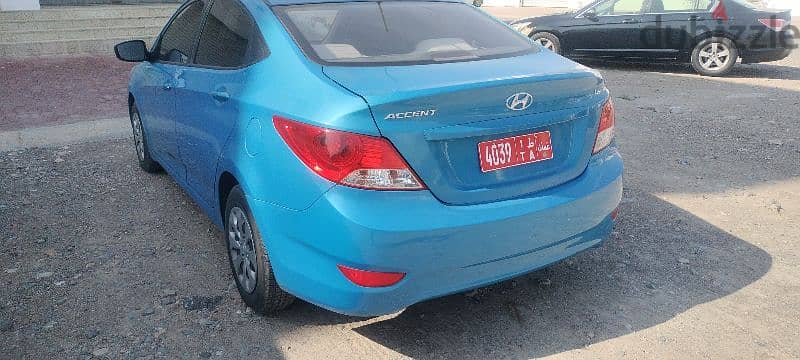 Hyundai Accent for Rent in Very good Conditionهايونداي  اكسنت للايجار 6