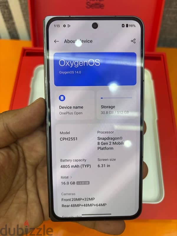 OnePlus Open 16GB RAM 512GB 1