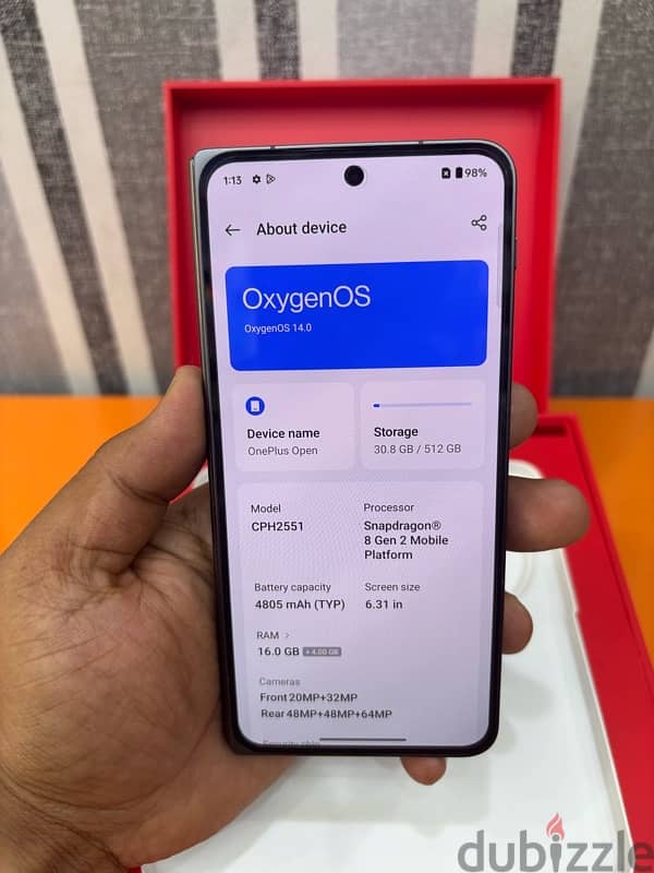 OnePlus Open 16GB RAM 512GB 3