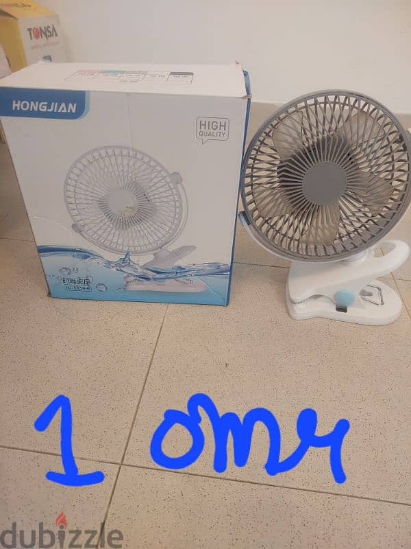 standing and clipping fan 1 omr only. . other items price inside photo 0