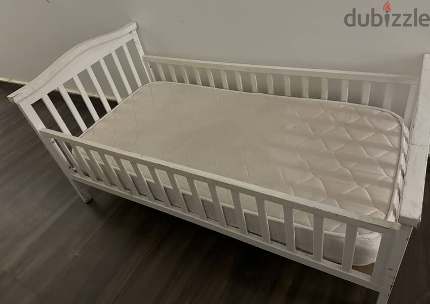 Kids Bed with a mattress 1