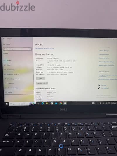 dell core i5 8/256 ssd 6th gen