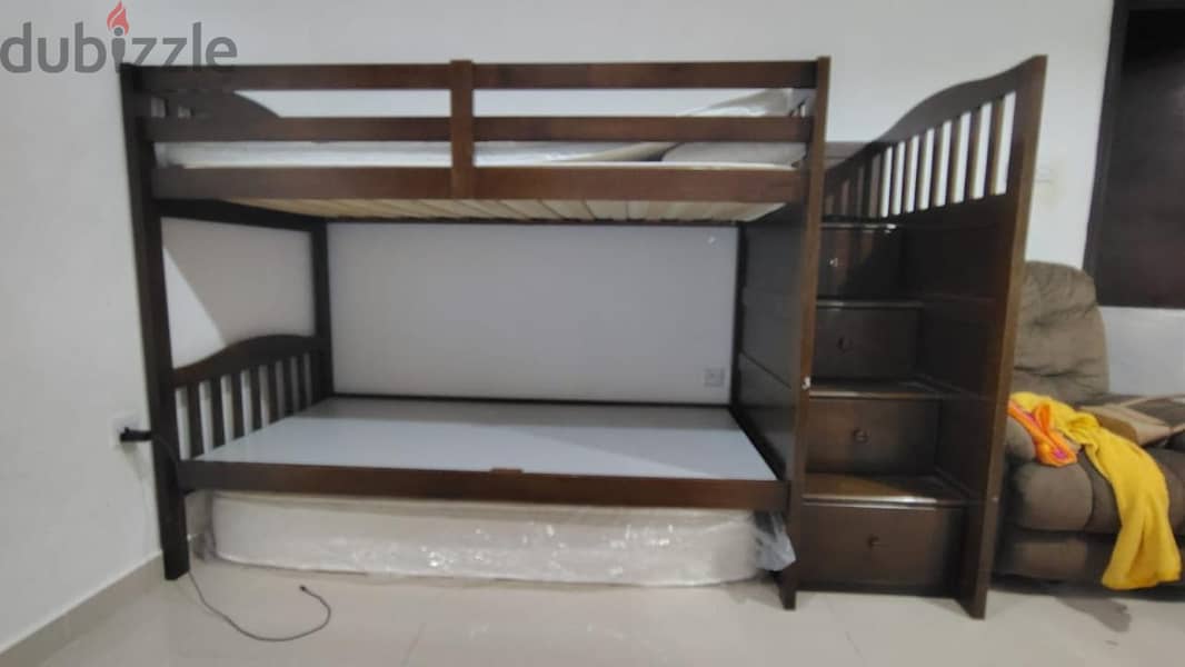 Bunker Bed with Four Drawers for a sale 1