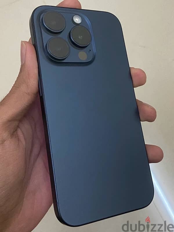 iphone 15 pro blue titanium 0