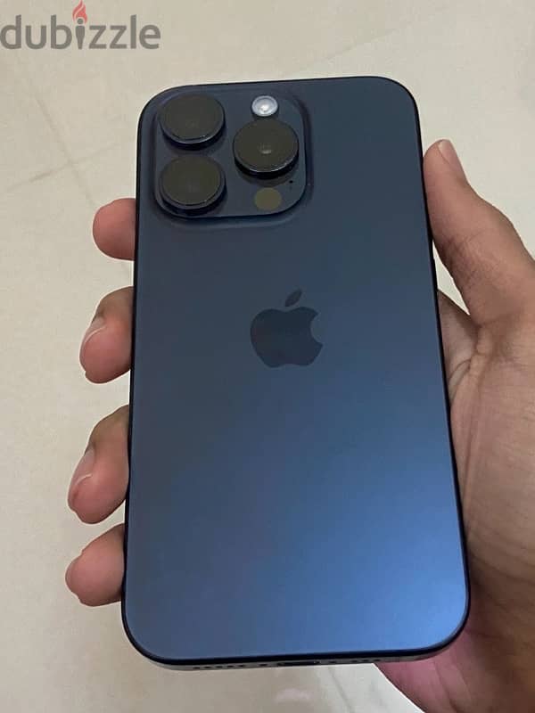 iphone 15 pro blue titanium 1