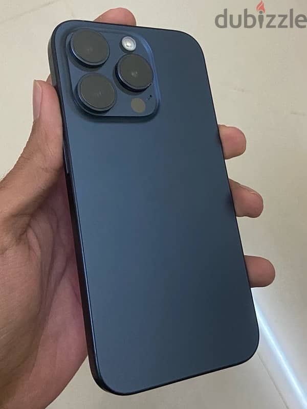 iphone 15 pro blue titanium 5