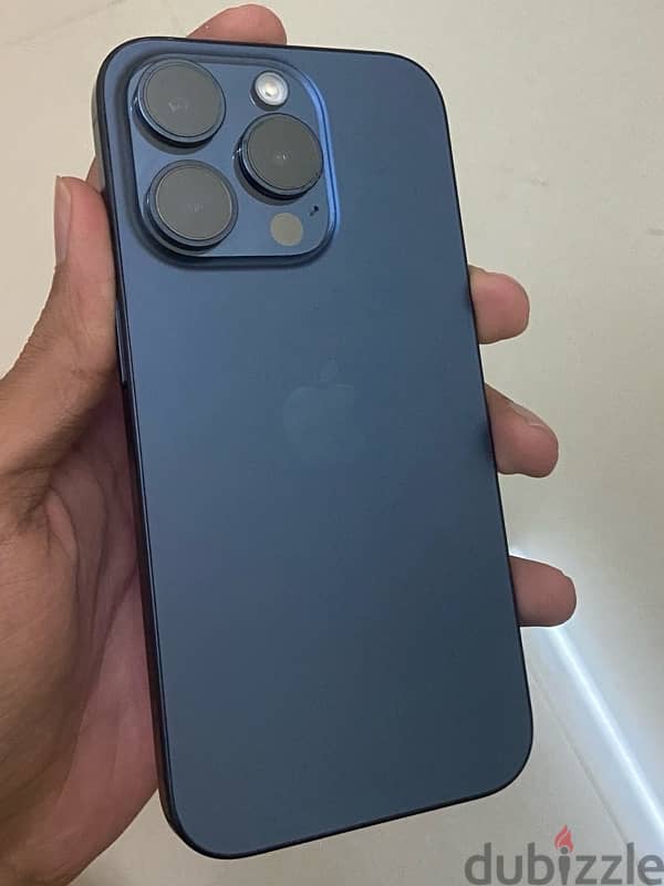 iphone 15 pro blue titanium 6