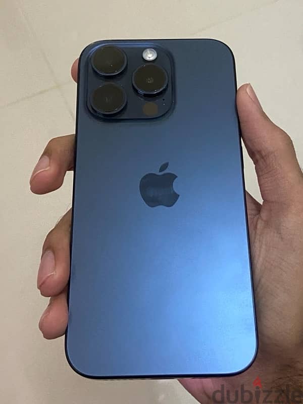 iphone 15 pro blue titanium 7