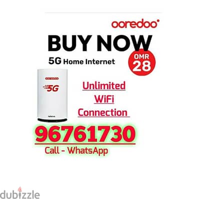 Ooredoo WiFi 5G Wireless Connection Unlimited