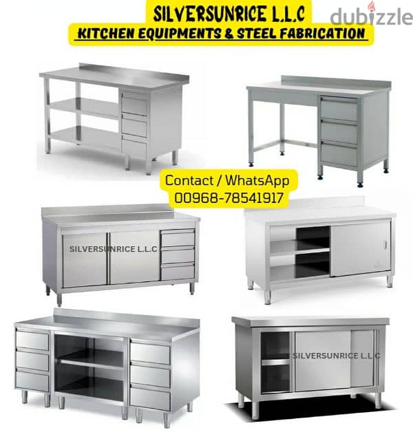 manufacturing ss table for home kitchen & restaurant 2