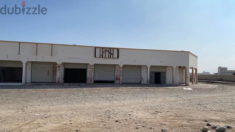 workshops & stores for rent in the industrial area in Barka 5